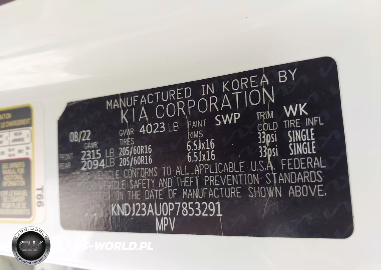 2023 Kia Soul Lx VIN:KNDJ23AU0P7853291 - 9