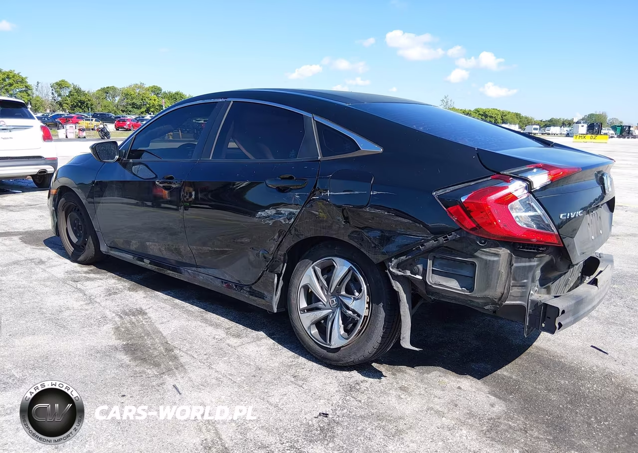 2019 Honda Civic Lx VIN:2HGFC2F67KH590898 - 3