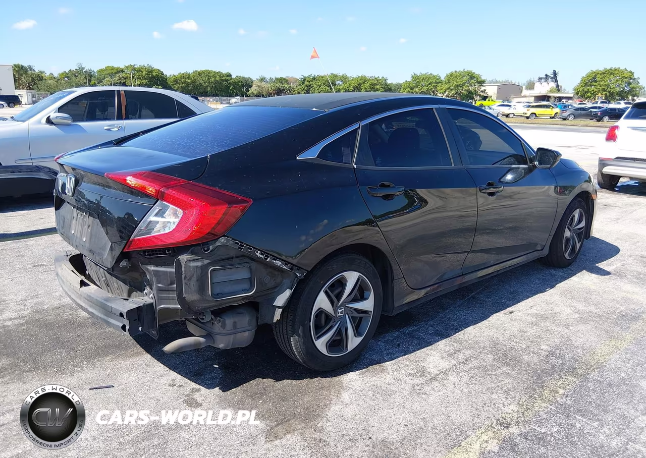 2019 Honda Civic Lx VIN:2HGFC2F67KH590898 - 4