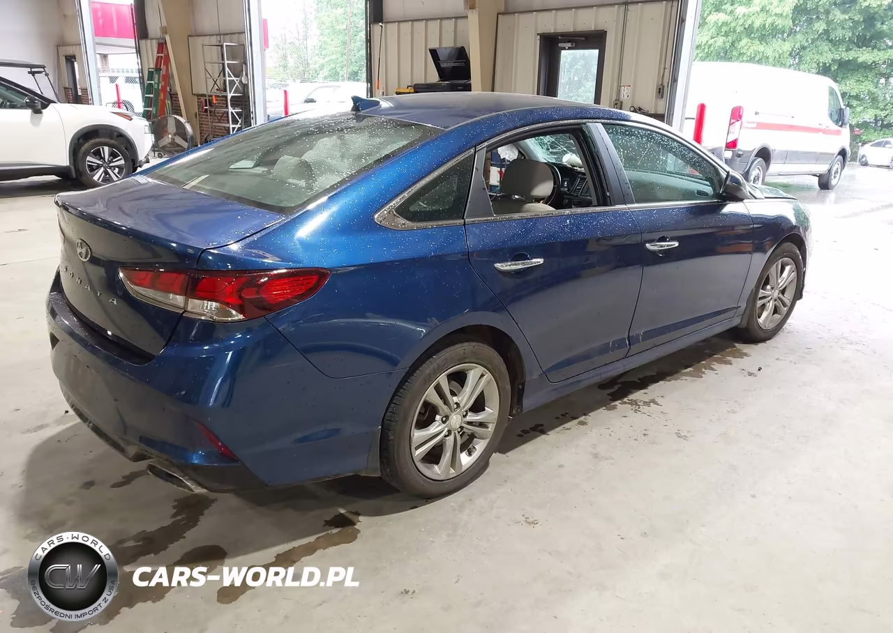 2019 Hyundai Sonata Sel VIN:5NPE34AF5KH804887 - 4