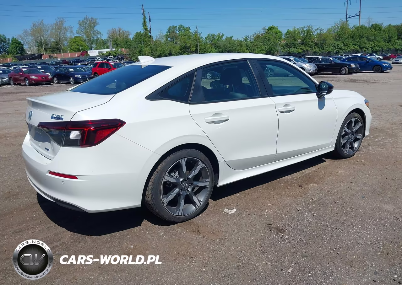 2025 Honda Civic Hybrid Sport-Sport Touring VIN:2HGFE4F86SH301906 - 4