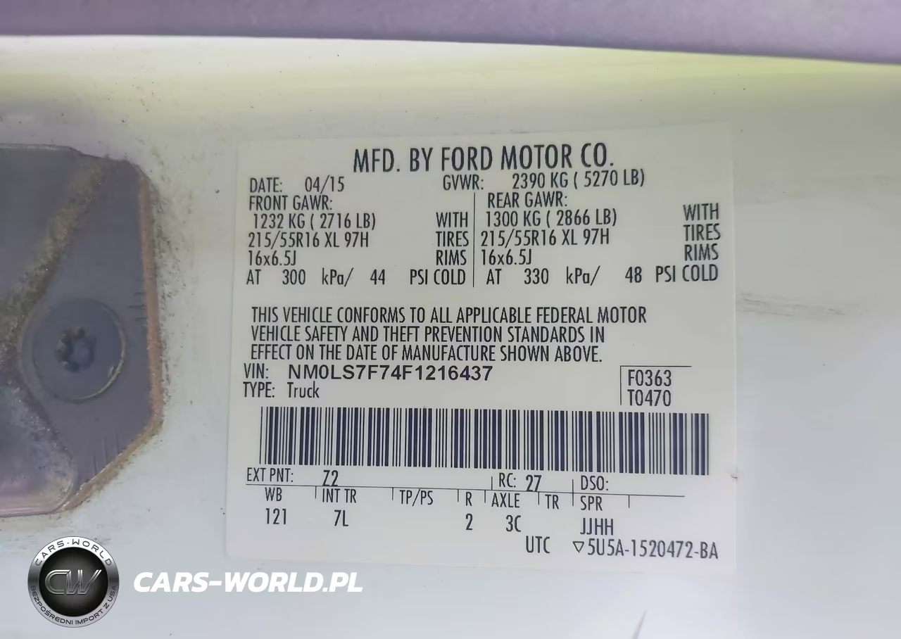 2015 Ford Transit Connect Xlt VIN:NM0LS7F74F1216437 - 8
