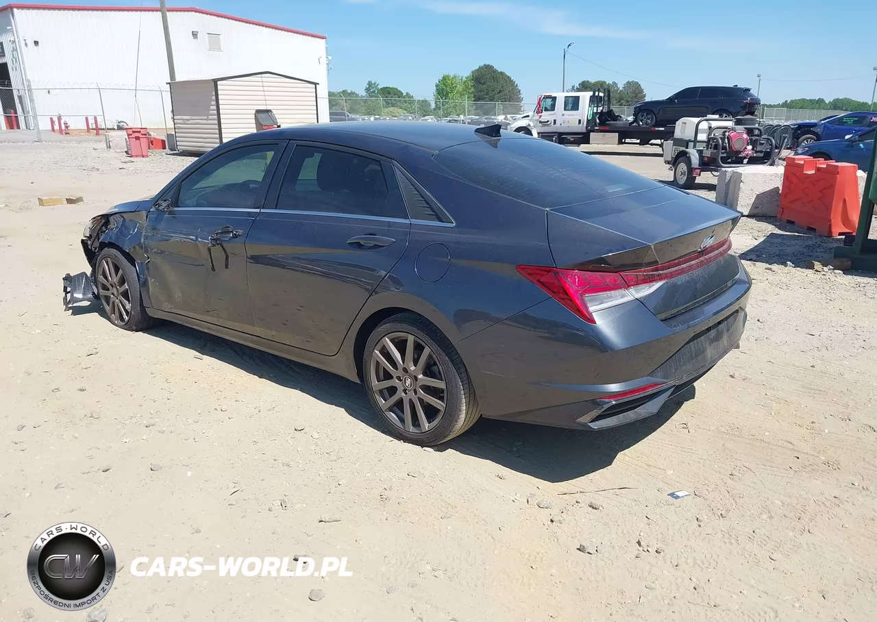 2021 Hyundai Elantra Sel VIN:5NPLN4AG3MH007549 - 3