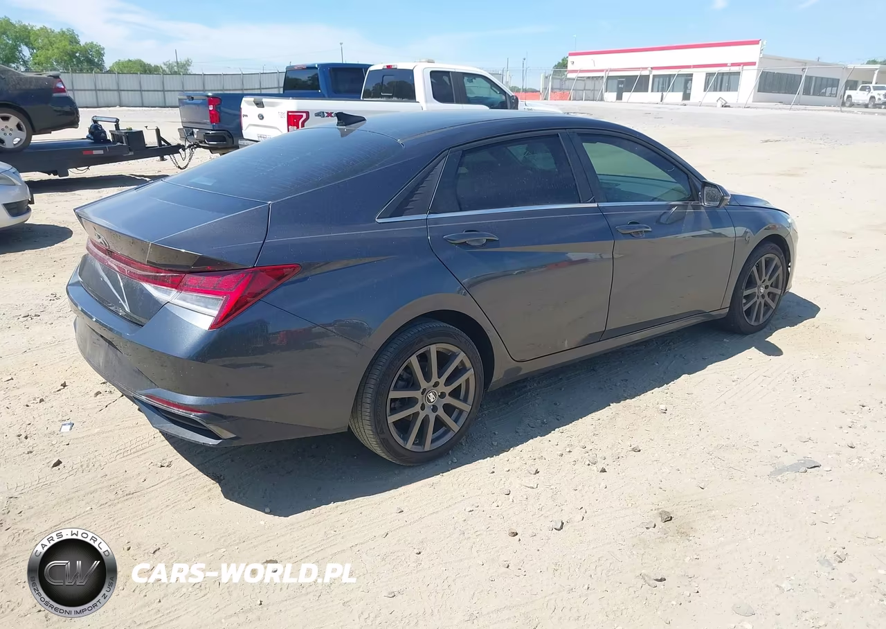 2021 Hyundai Elantra Sel VIN:5NPLN4AG3MH007549 - 4