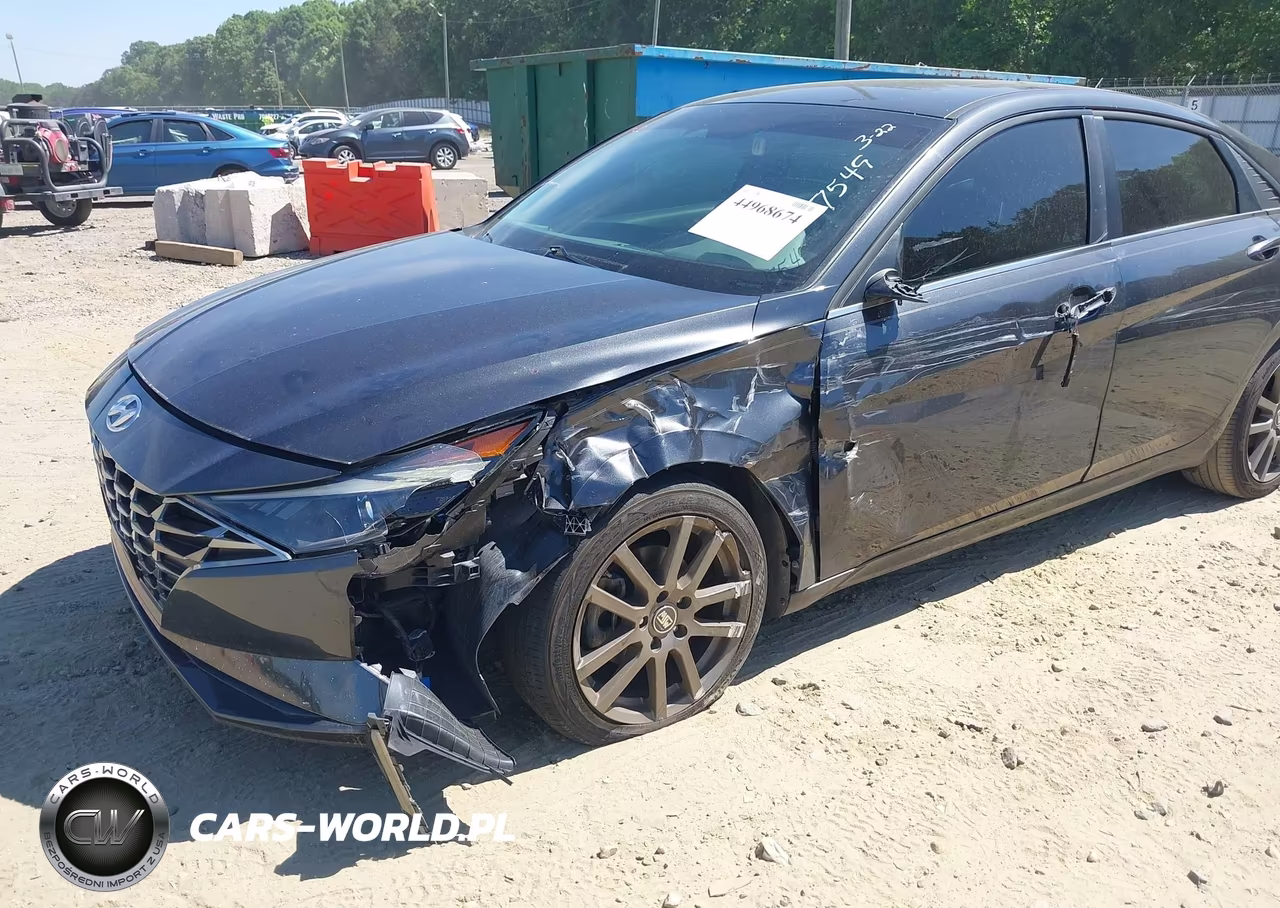 2021 Hyundai Elantra Sel VIN:5NPLN4AG3MH007549 - 6