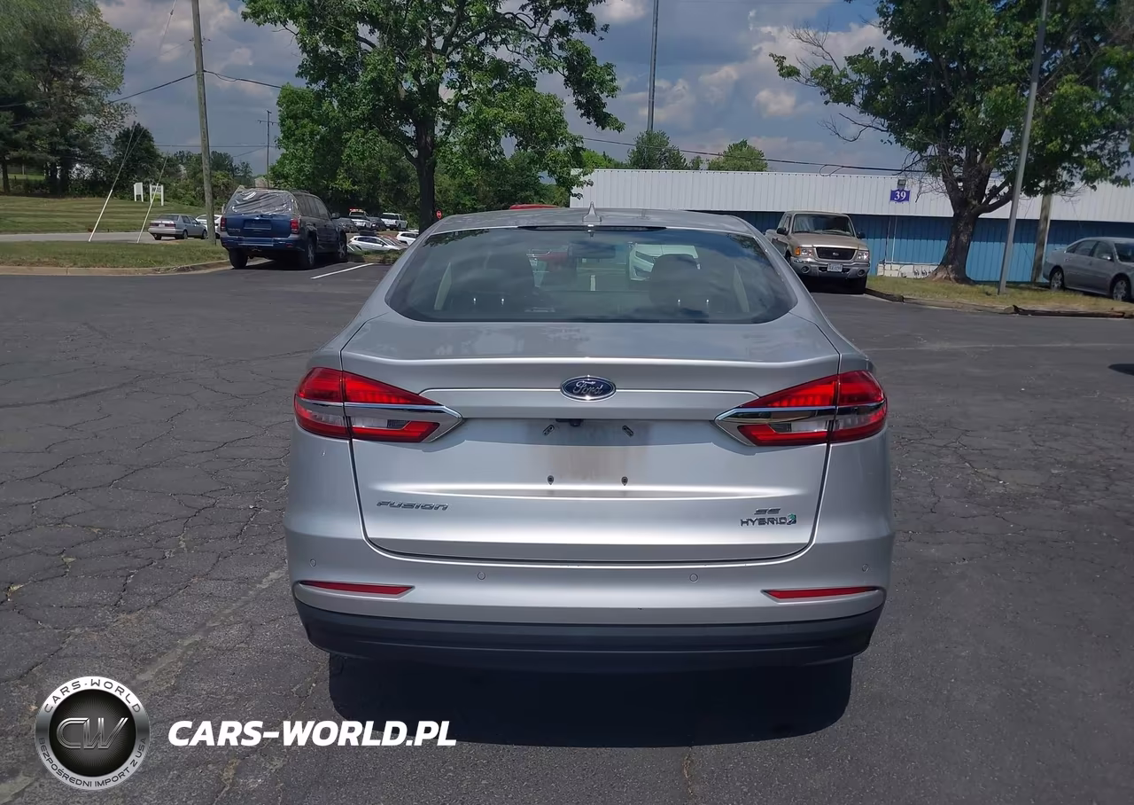 2019 Ford Fusion Hybrid Se VIN:3FA6P0LU1KR211480 - 16