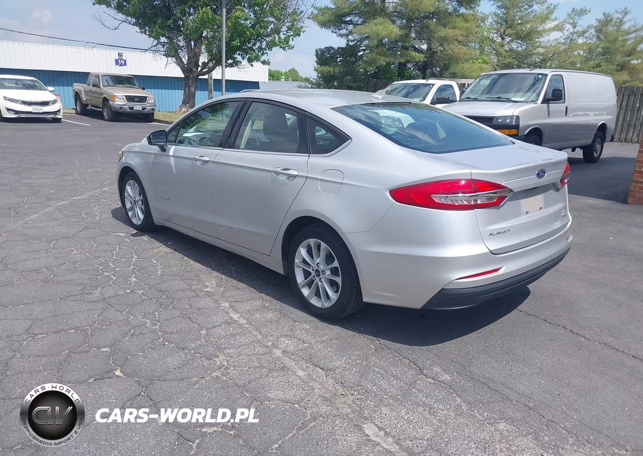 2019 Ford Fusion Hybrid Se VIN:3FA6P0LU1KR211480 - 3