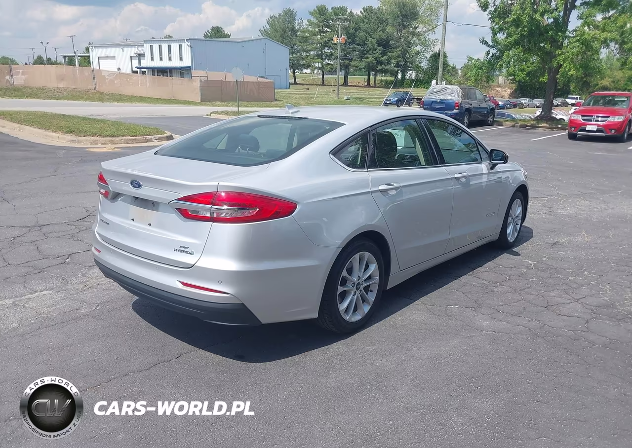 2019 Ford Fusion Hybrid Se VIN:3FA6P0LU1KR211480 - 4