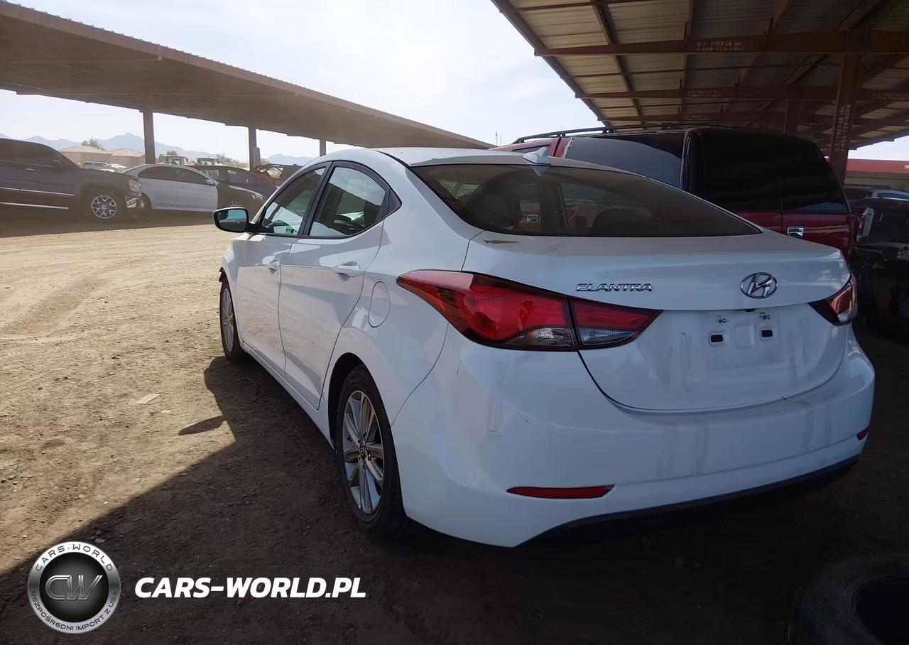 2016 Hyundai Elantra Se VIN:5NPDH4AE8GH659954 - 3