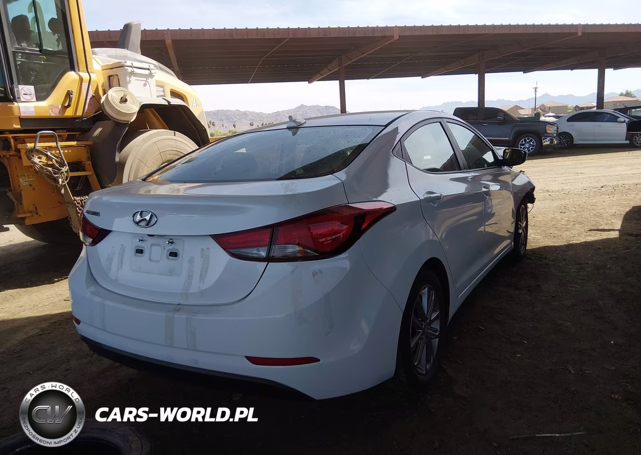 2016 Hyundai Elantra Se VIN:5NPDH4AE8GH659954 - 4