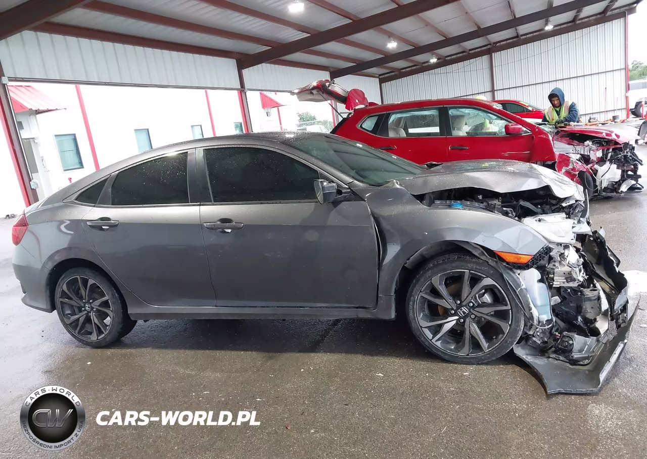 2020 Honda Civic Sport VIN:2HGFC2F84LH592790 - 13