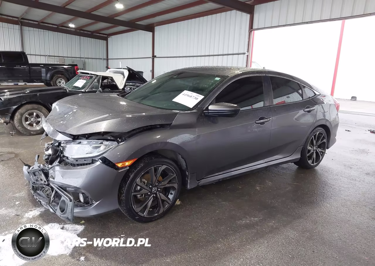 2020 Honda Civic Sport VIN:2HGFC2F84LH592790 - 2