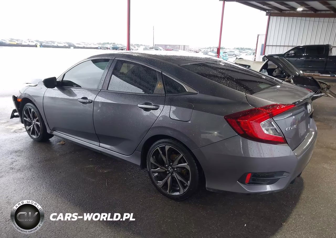 2020 Honda Civic Sport VIN:2HGFC2F84LH592790 - 3