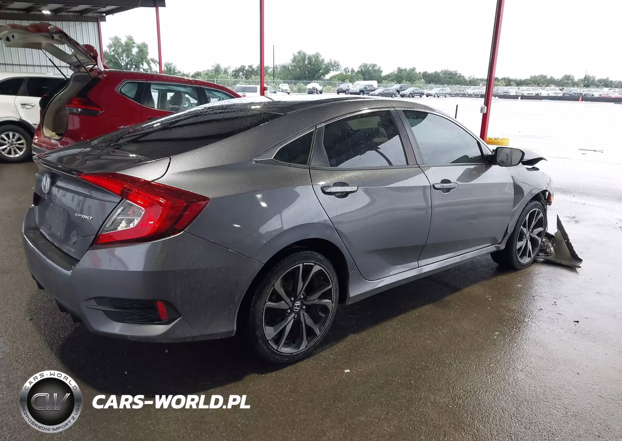 2020 Honda Civic Sport VIN:2HGFC2F84LH592790 - 4