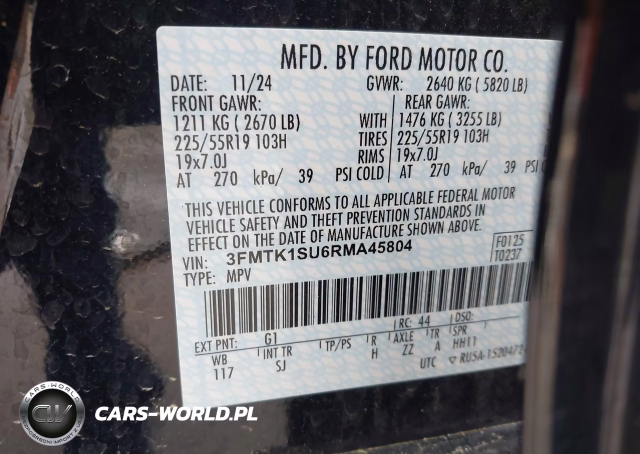 2024 Ford Mustang Mach-E Select VIN:3FMTK1SU6RMA45804 - 9