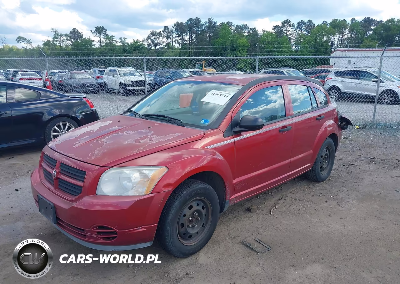 2007 Dodge Caliber VIN:1B3HB28B07D126183 - 2