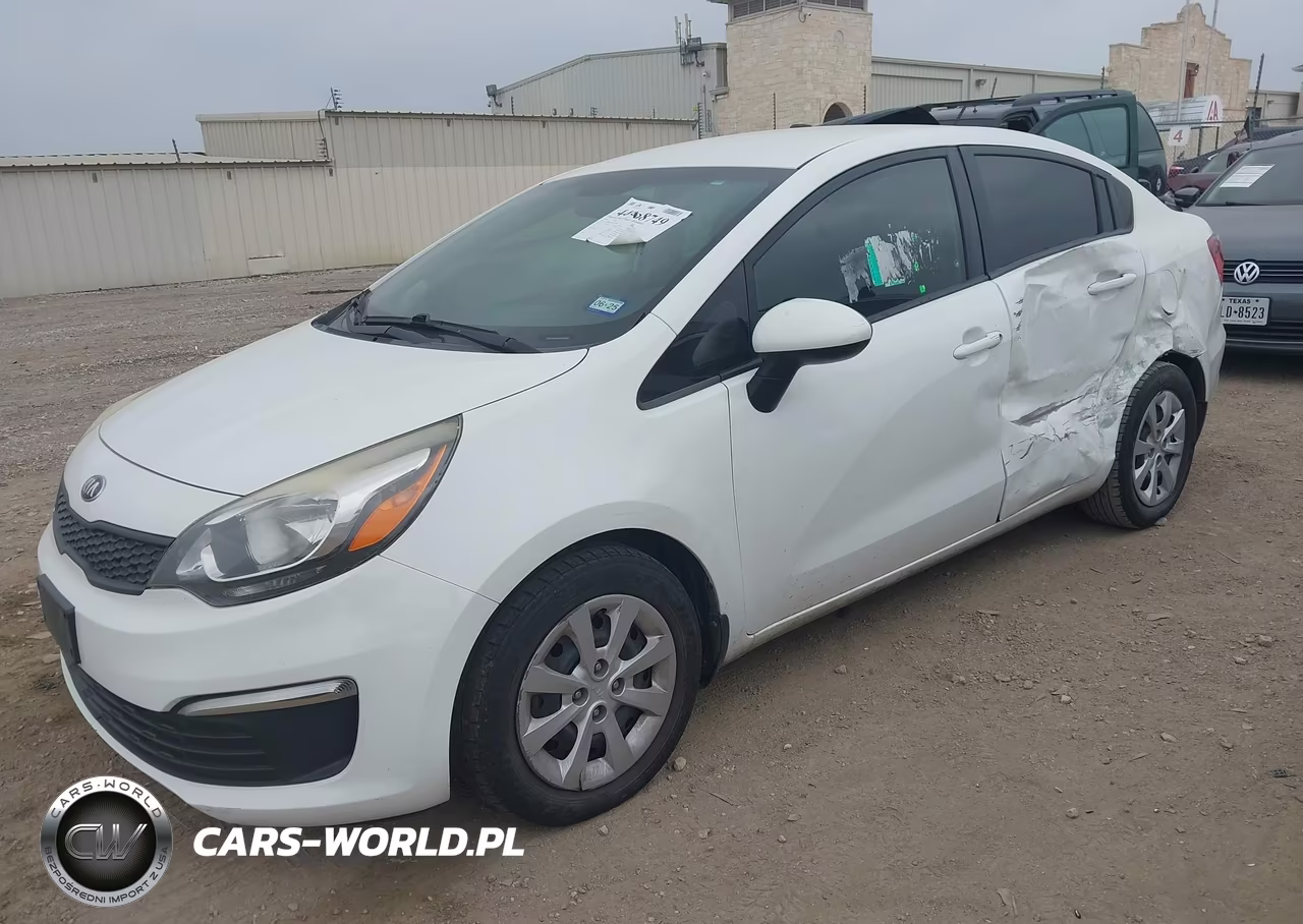 2016 Kia Rio Lx VIN:KNADM4A34G6569198 - 2
