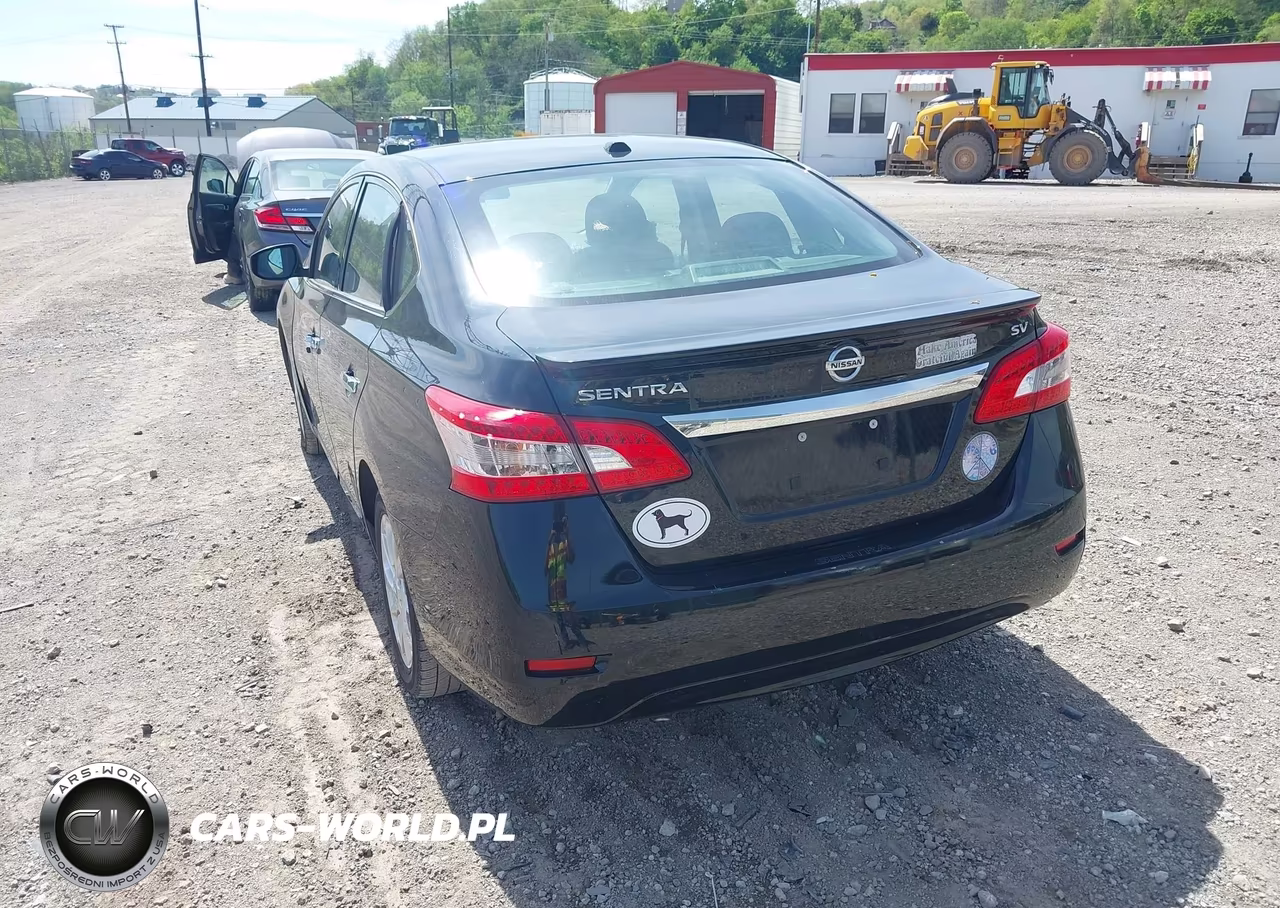 2015 Nissan Sentra Sv VIN:3N1AB7AP7FY382015 - 3