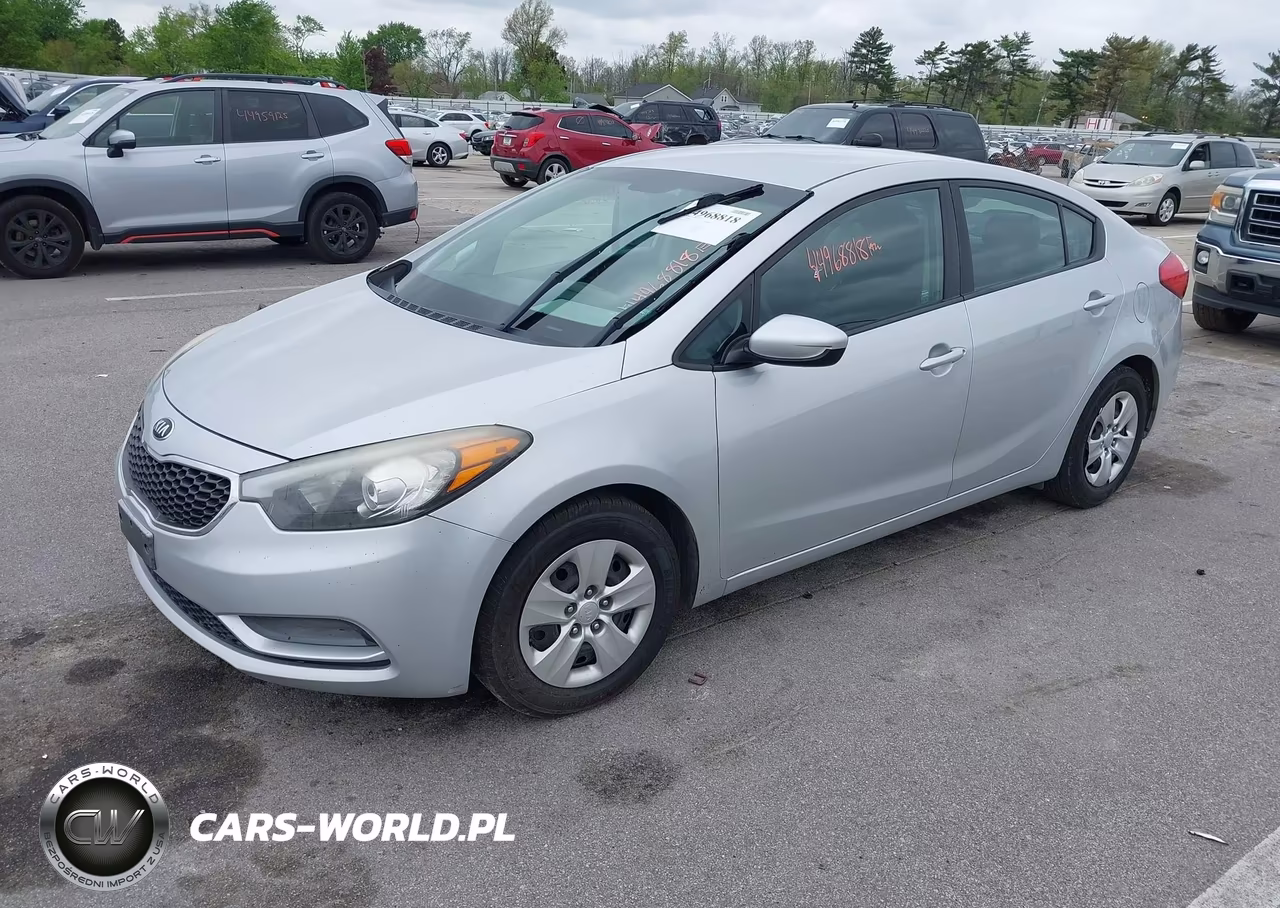 2015 Kia Forte Lx VIN:KNAFK4A66F5433197 - 2
