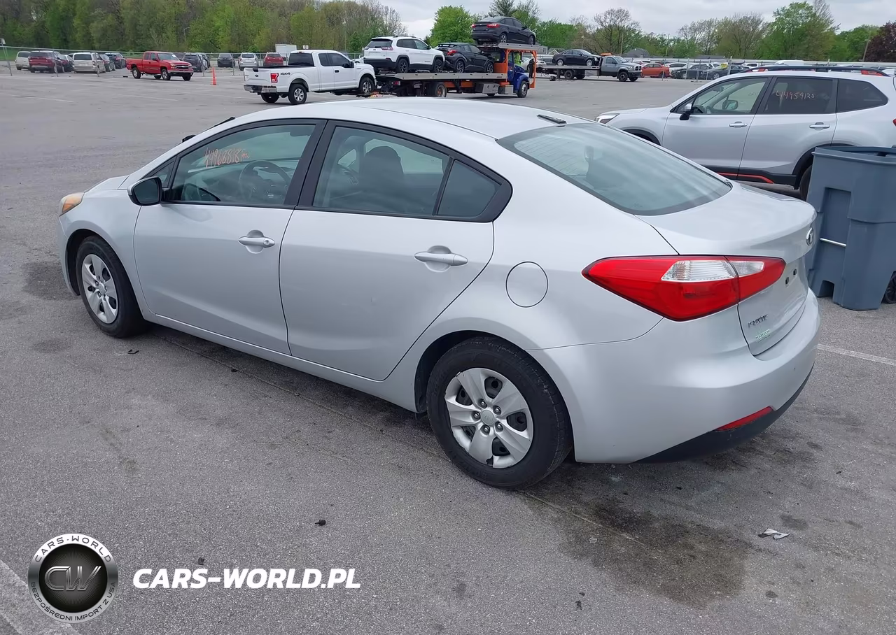 2015 Kia Forte Lx VIN:KNAFK4A66F5433197 - 3