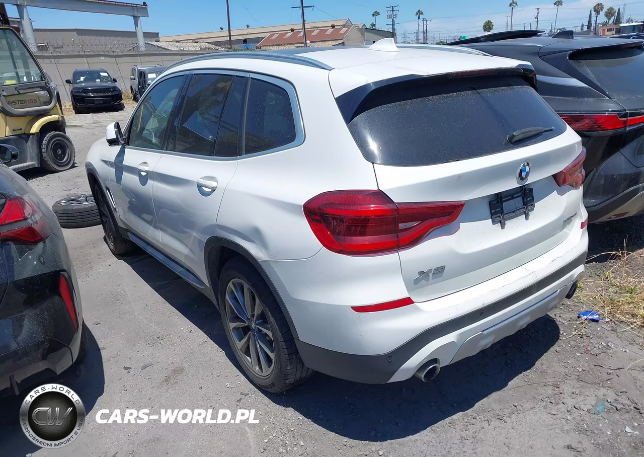 2019 BMW X3 Sdrive30I VIN:5UXTR7C56KLR39785 - 3