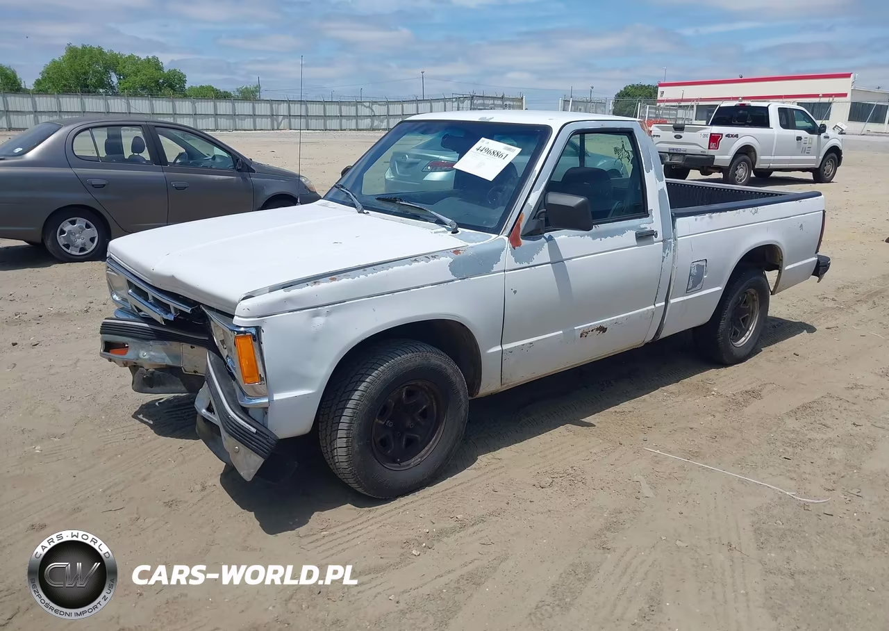 1993 Chevrolet S Truck S10 VIN:1GCCS14R6P8100704 - 2