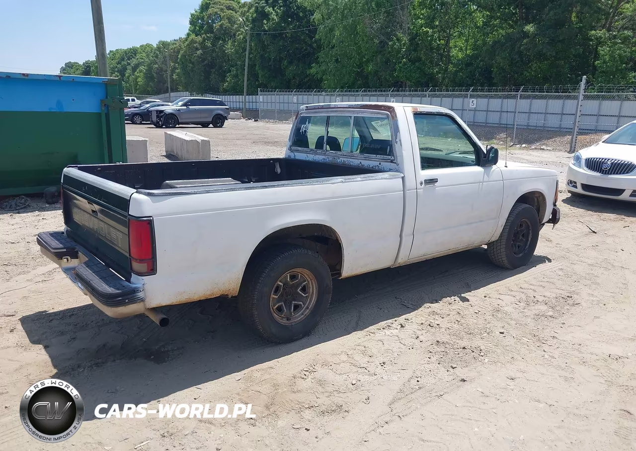 1993 Chevrolet S Truck S10 VIN:1GCCS14R6P8100704 - 4