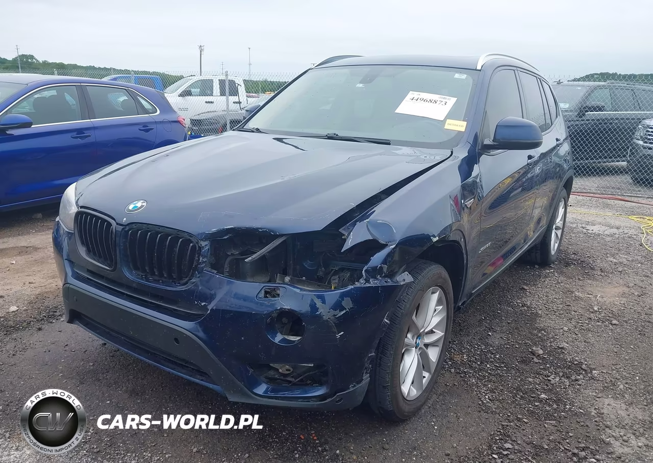 2017 BMW X3 xDrive28I VIN:5UXWX9C36H0W66953 - 2