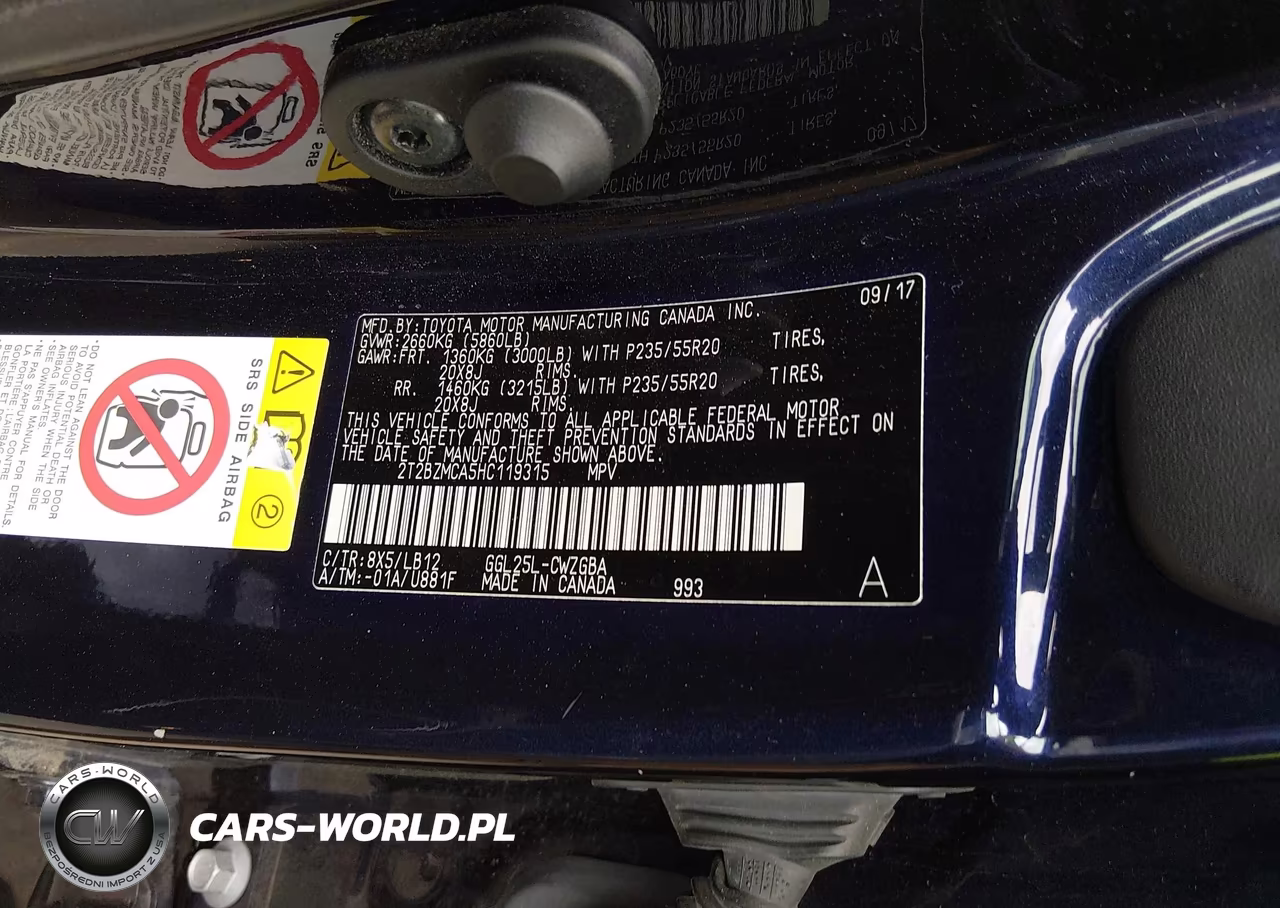 2017 Lexus Rx 350 VIN:2T2BZMCA5HC119315 - 9