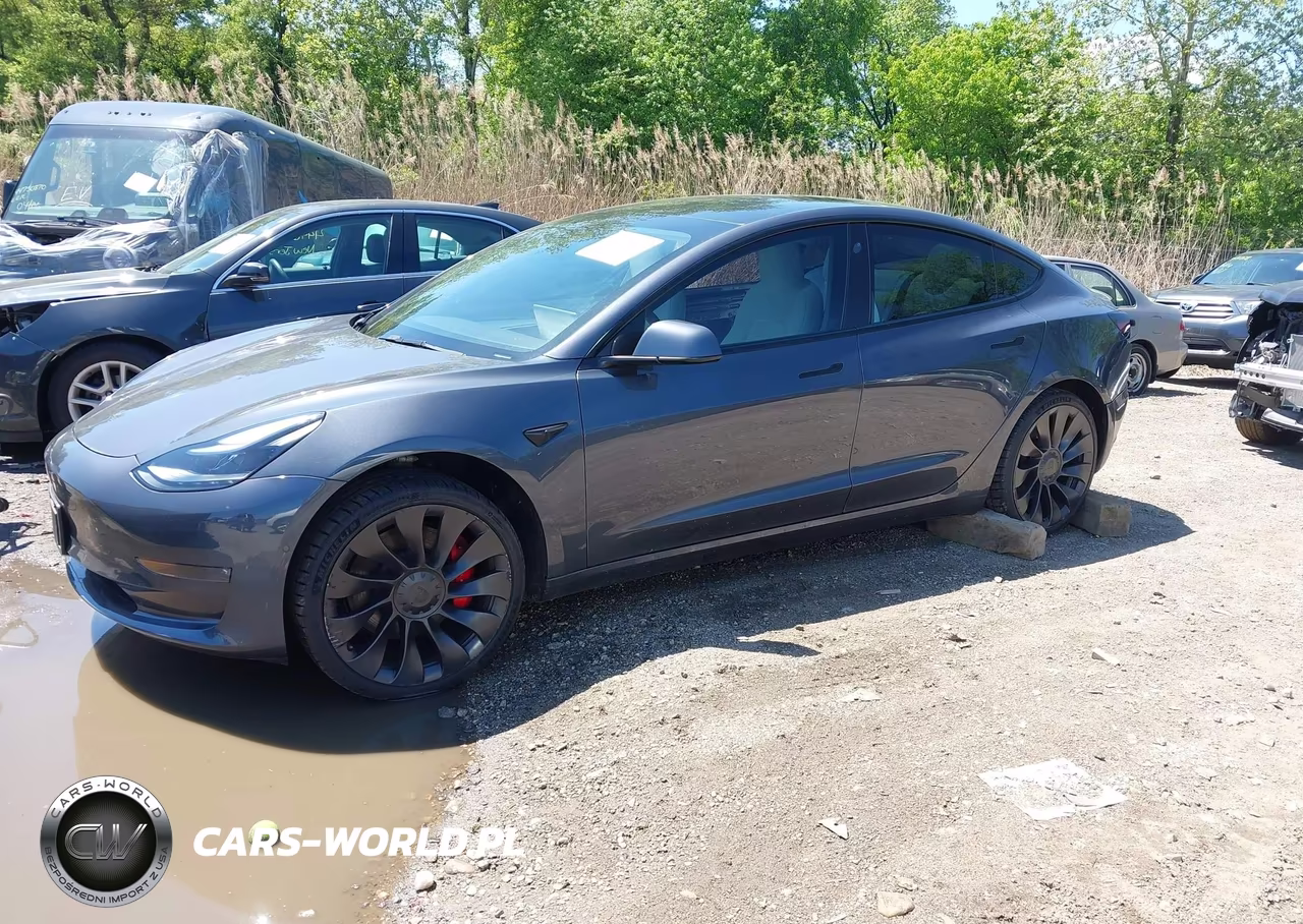 2022 Tesla Model 3 Performance Dual Motor All-Wheel Drive VIN:5YJ3E1EC8NF163267 - 2