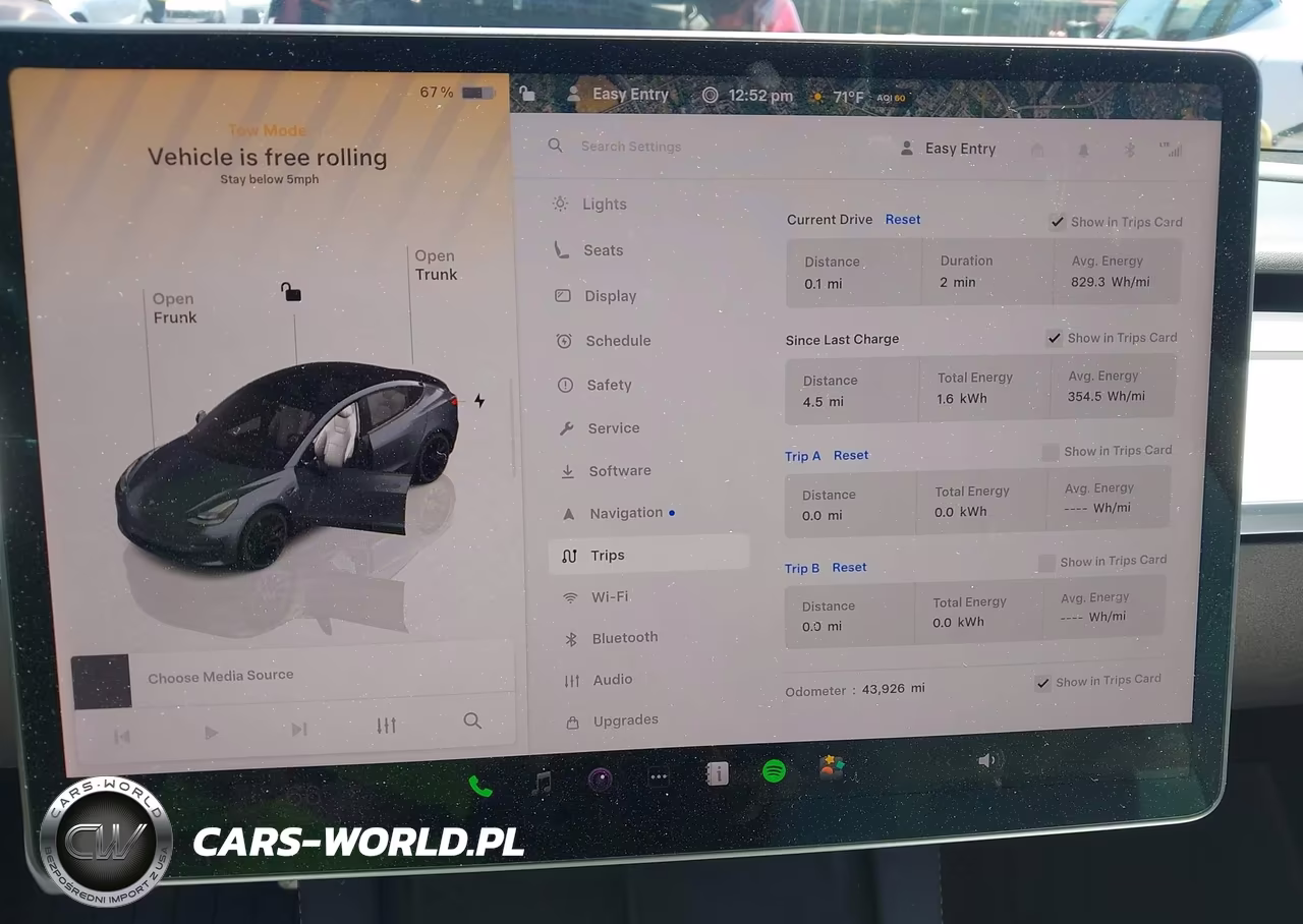 2022 Tesla Model 3 Performance Dual Motor All-Wheel Drive VIN:5YJ3E1EC8NF163267 - 7