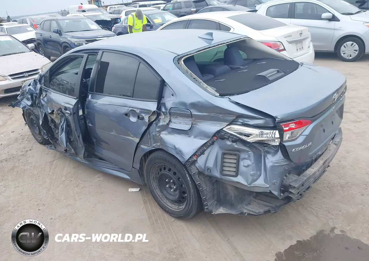 2021 Toyota Corolla Le VIN:5YFEPMAE3MP254428 - 3