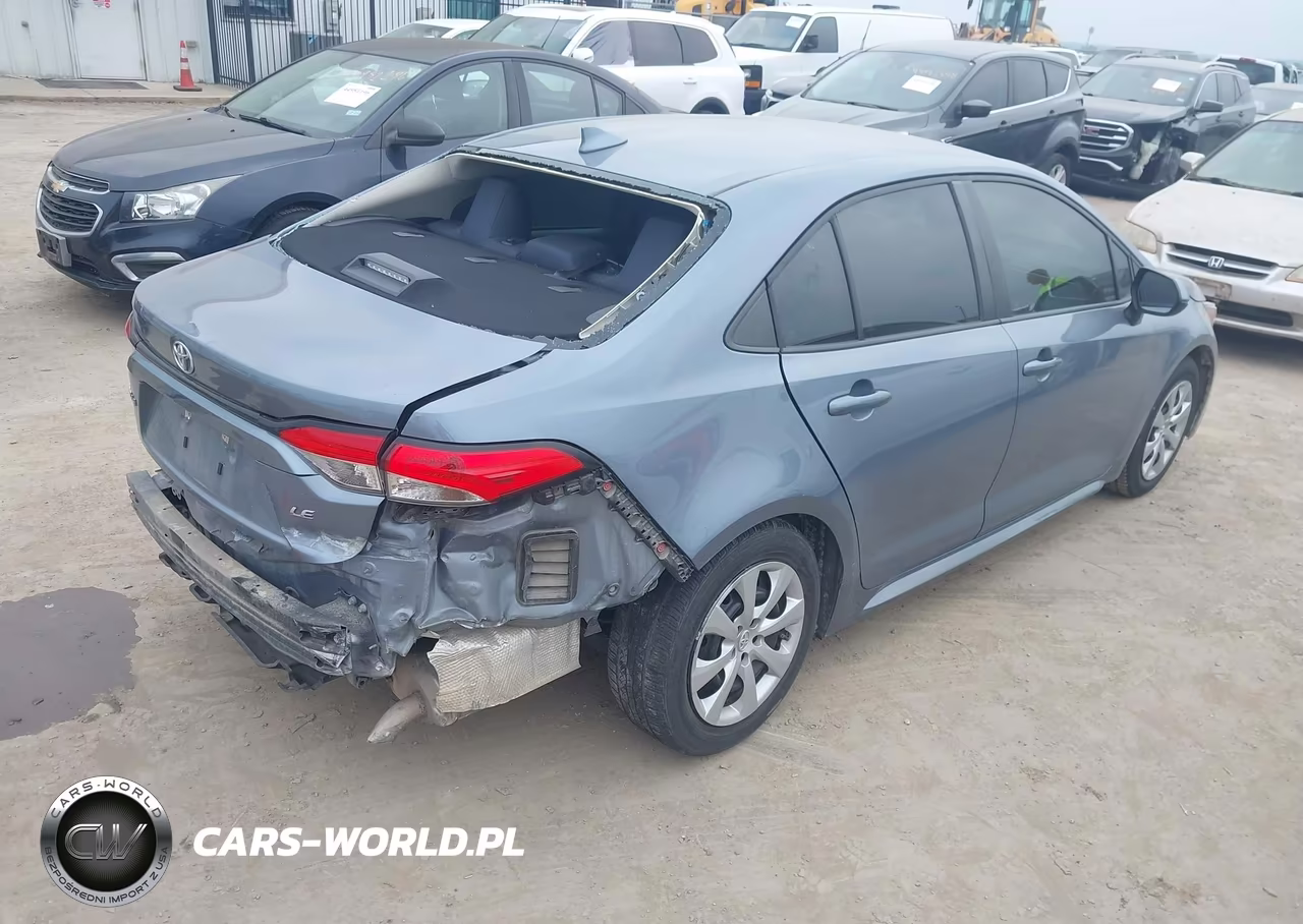 2021 Toyota Corolla Le VIN:5YFEPMAE3MP254428 - 4