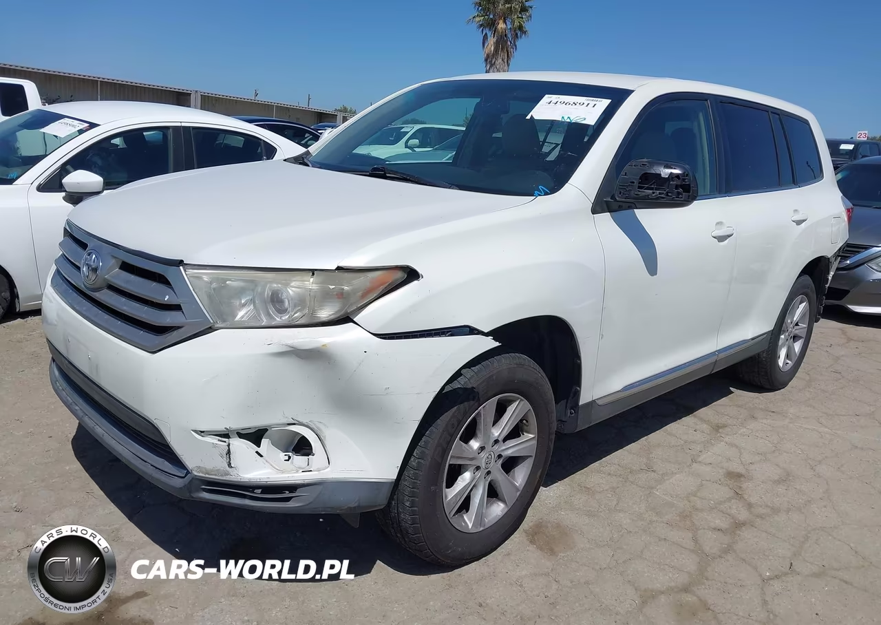 2012 Toyota Highlander VIN:5TDZA3EH0CS022666 - 2