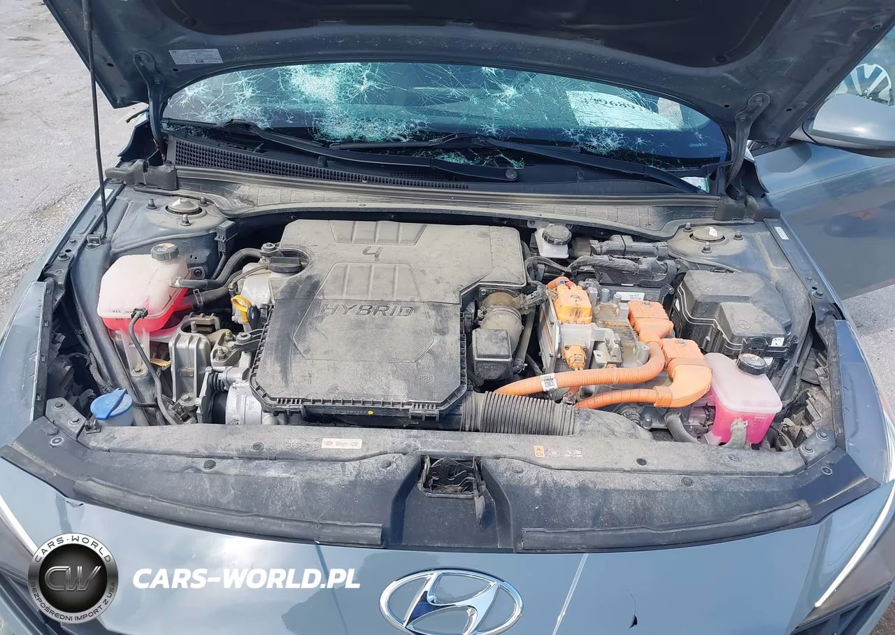 2023 Hyundai Elantra Hybrid Blue VIN:KMHLM4AJ6PU039688 - 10