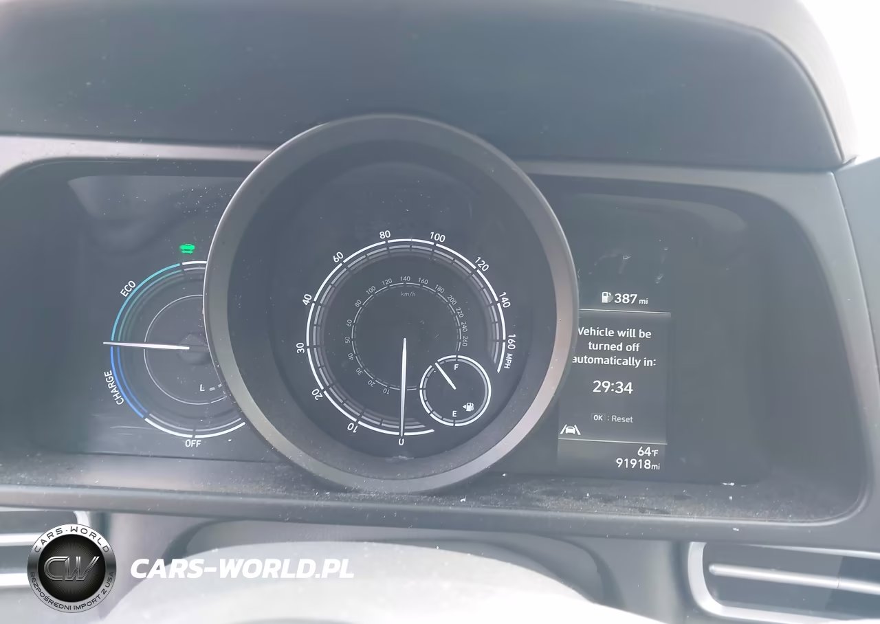 2023 Hyundai Elantra Hybrid Blue VIN:KMHLM4AJ6PU039688 - 7