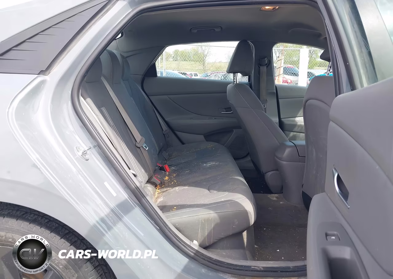 2023 Hyundai Elantra Hybrid Blue VIN:KMHLM4AJ6PU039688 - 8