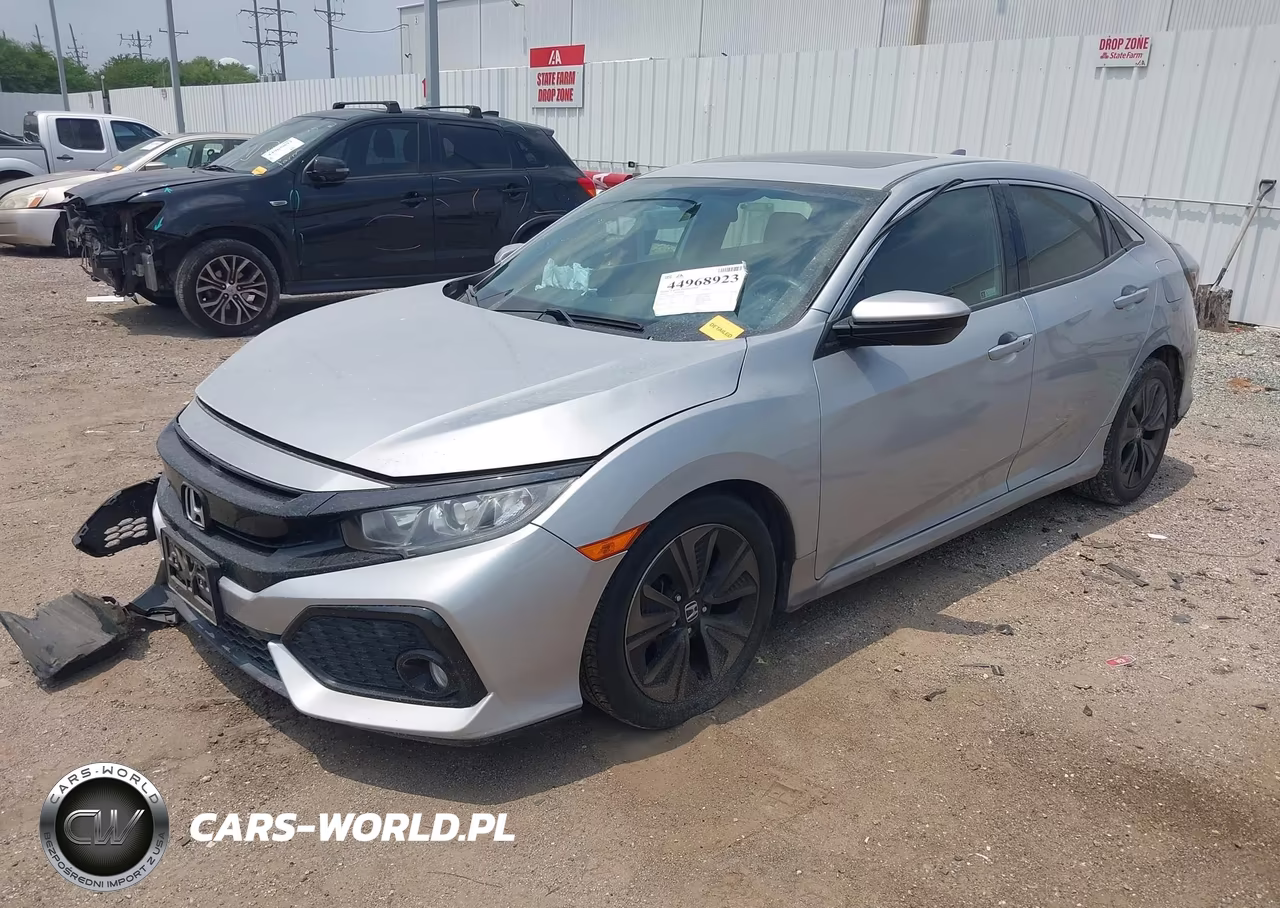 2018 Honda Civic Ex VIN:SHHFK7H51JU412345 - 2