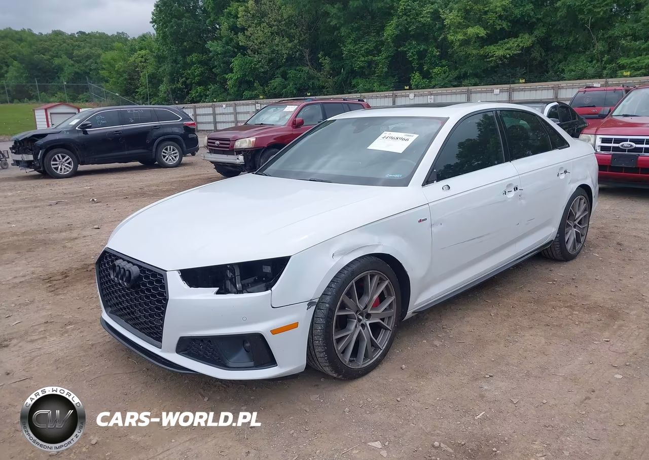 2019 Audi A4 45 Premium VIN:WAUENAF45KN020450 - 2