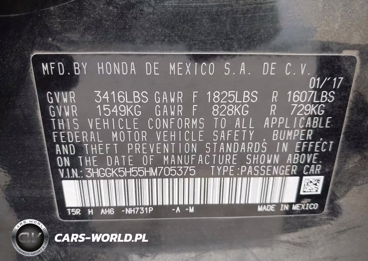 2017 Honda Fit Lx VIN:3HGGK5H55HM705375 - 9