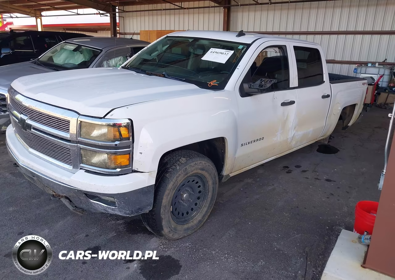 2014 Chevrolet Silverado 1500 1Lt VIN:3GCUKREC2EG395322 - 2