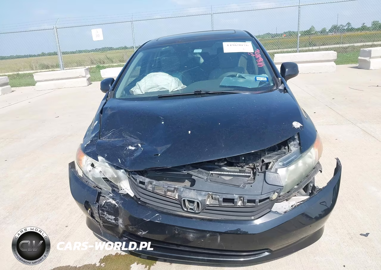 2012 Honda Civic Ex VIN:2HGFB2F86CH321989 - 12