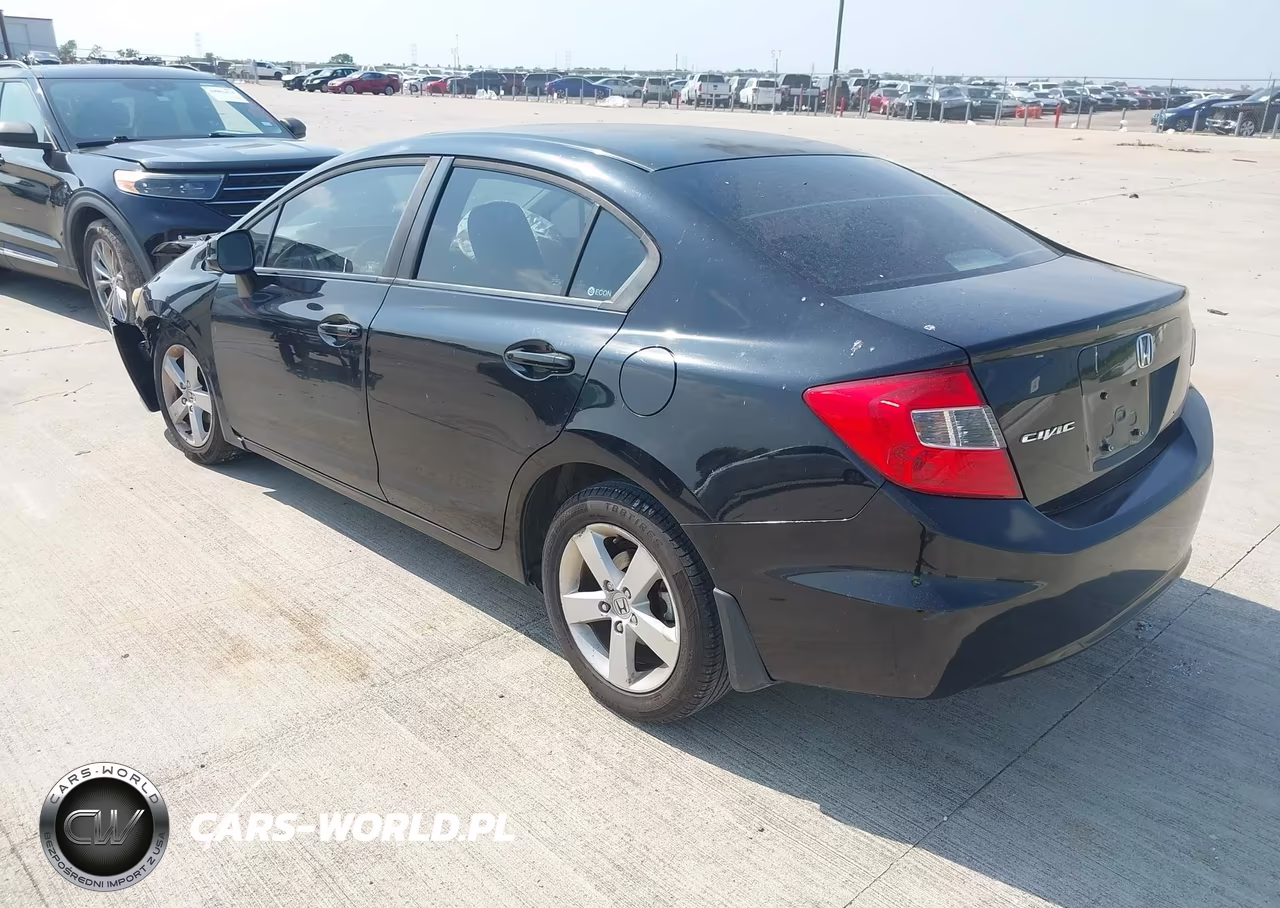 2012 Honda Civic Ex VIN:2HGFB2F86CH321989 - 3