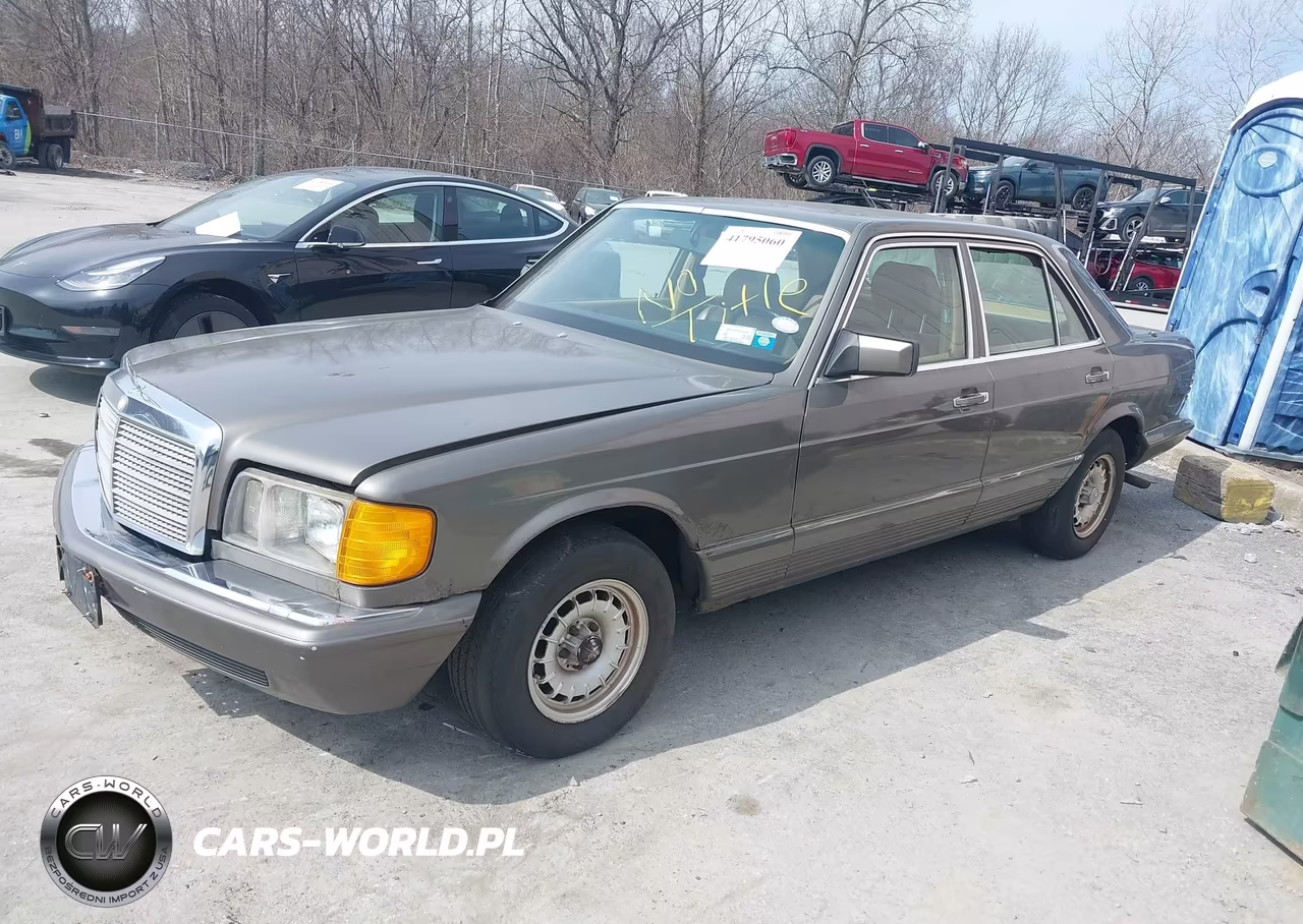 1984 Mercedes-Benz 380 Se VIN:WDBCA32A9EA062482 - 2