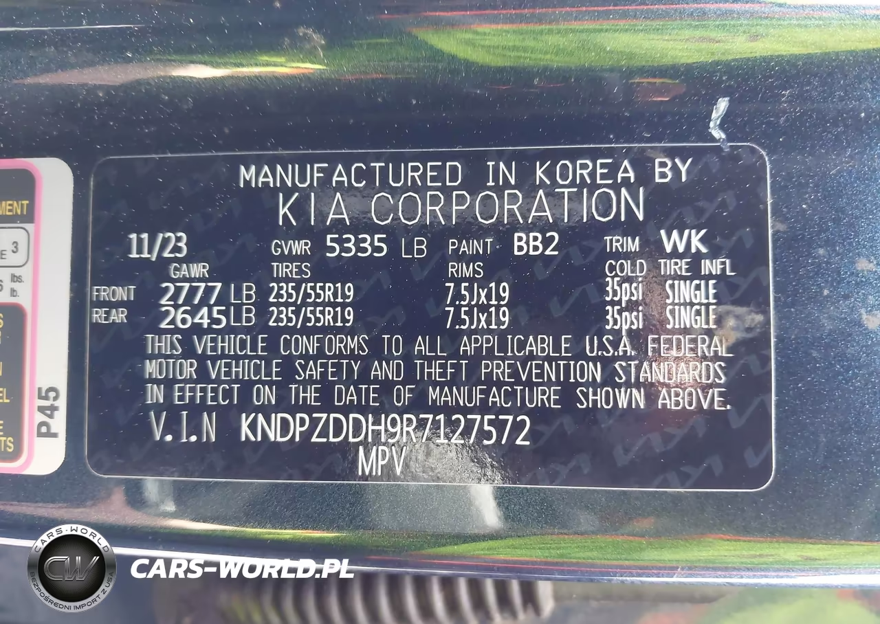 2024 Kia Sportage Plug-In Hybrid X-Line Prestige VIN:KNDPZDDH9R7127572 - 9