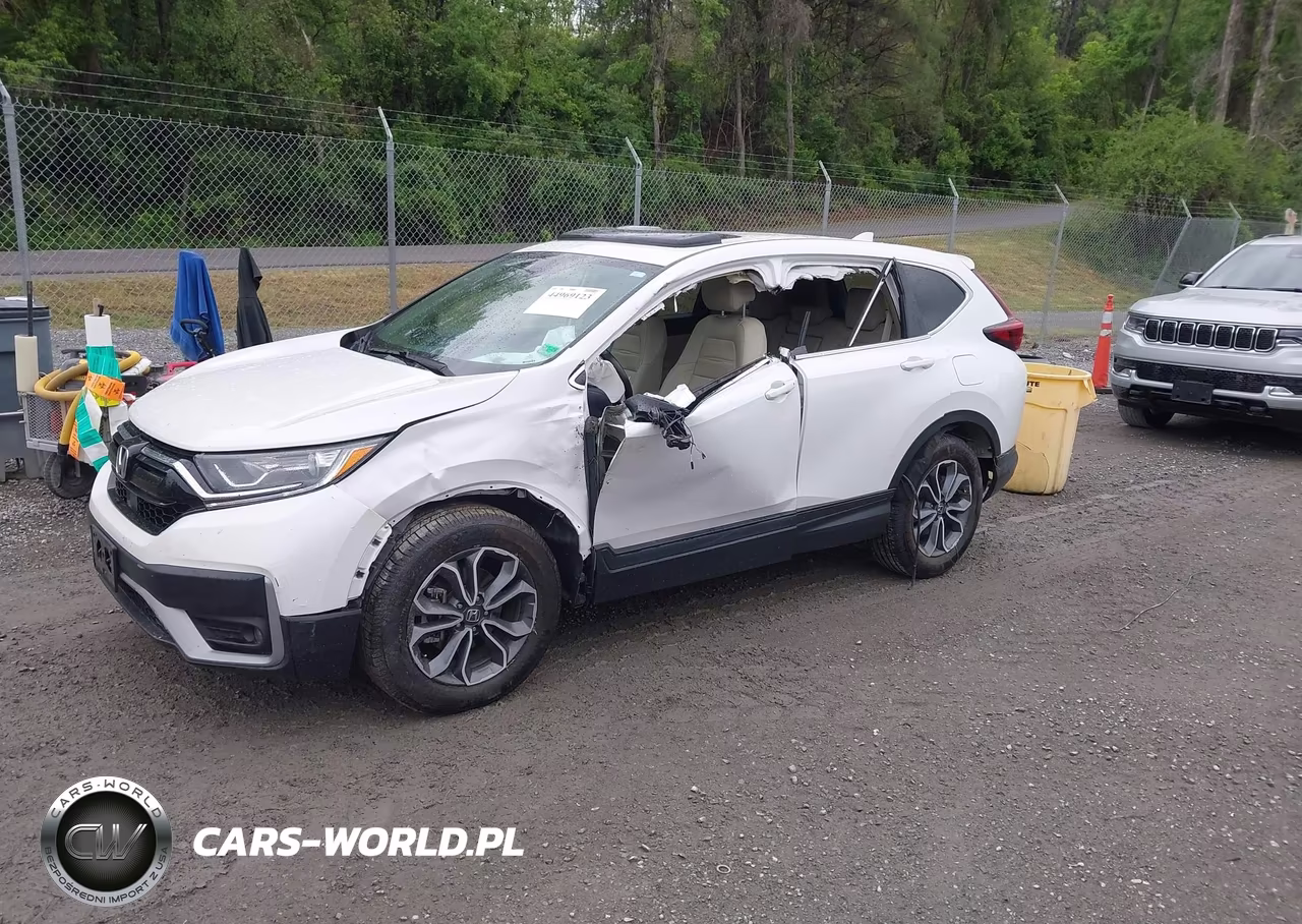 2022 Honda Cr-V Awd Ex-L VIN:5J6RW2H81NL002433 - 2