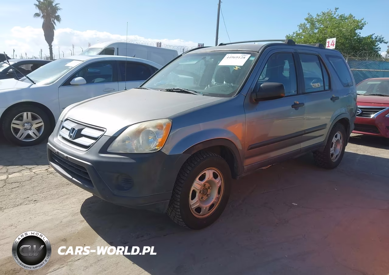 2006 Honda Cr-V Lx VIN:JHLRD78556C011638 - 2