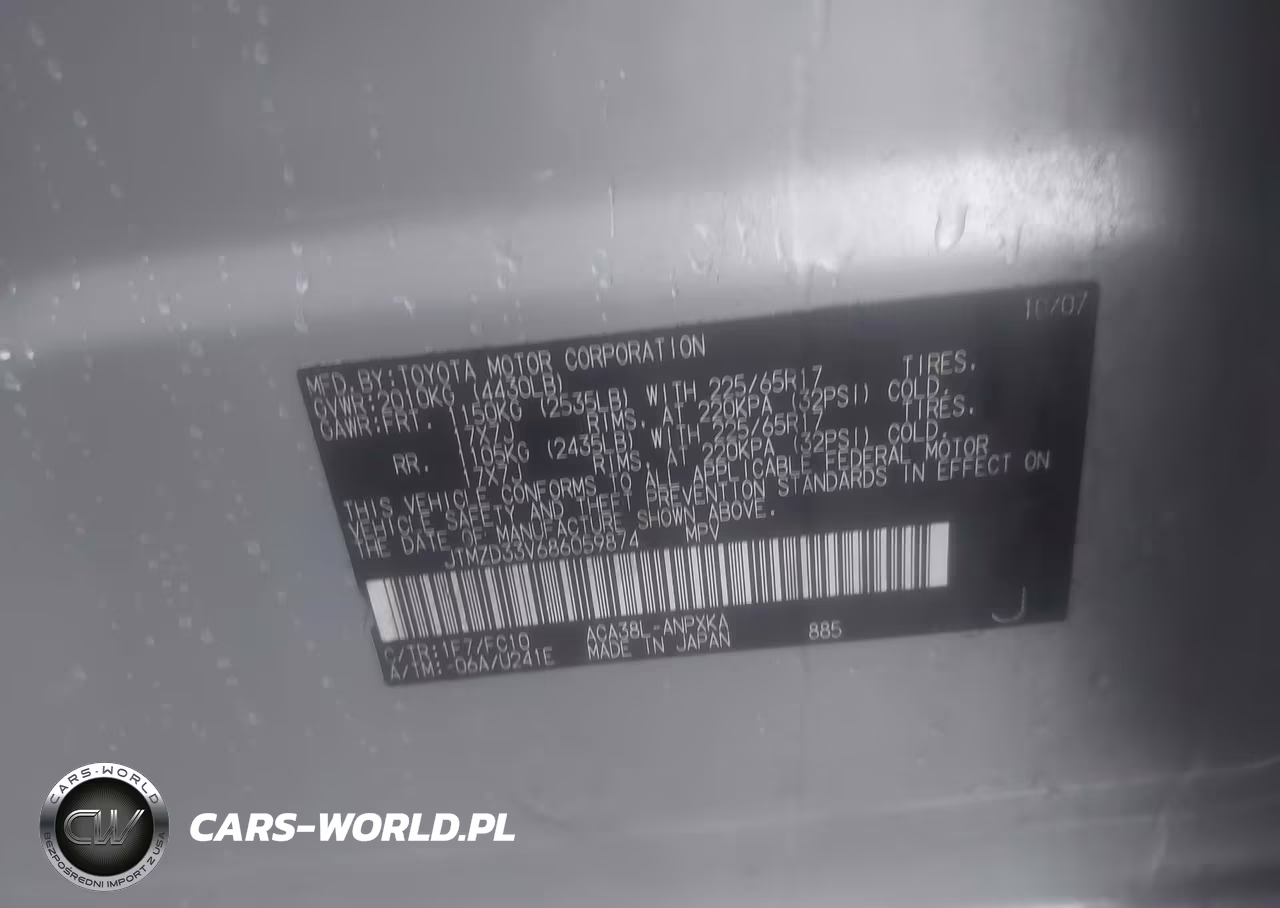 2008 Toyota Rav4 VIN:JTMZD33V686059874 - 9
