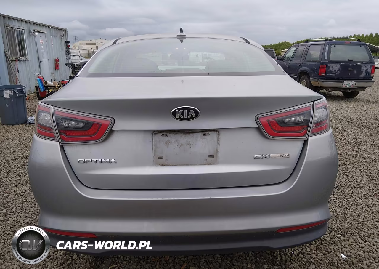 2015 Kia Optima Hybrid Ex VIN:KNAGN4AD7F5080818 - 16