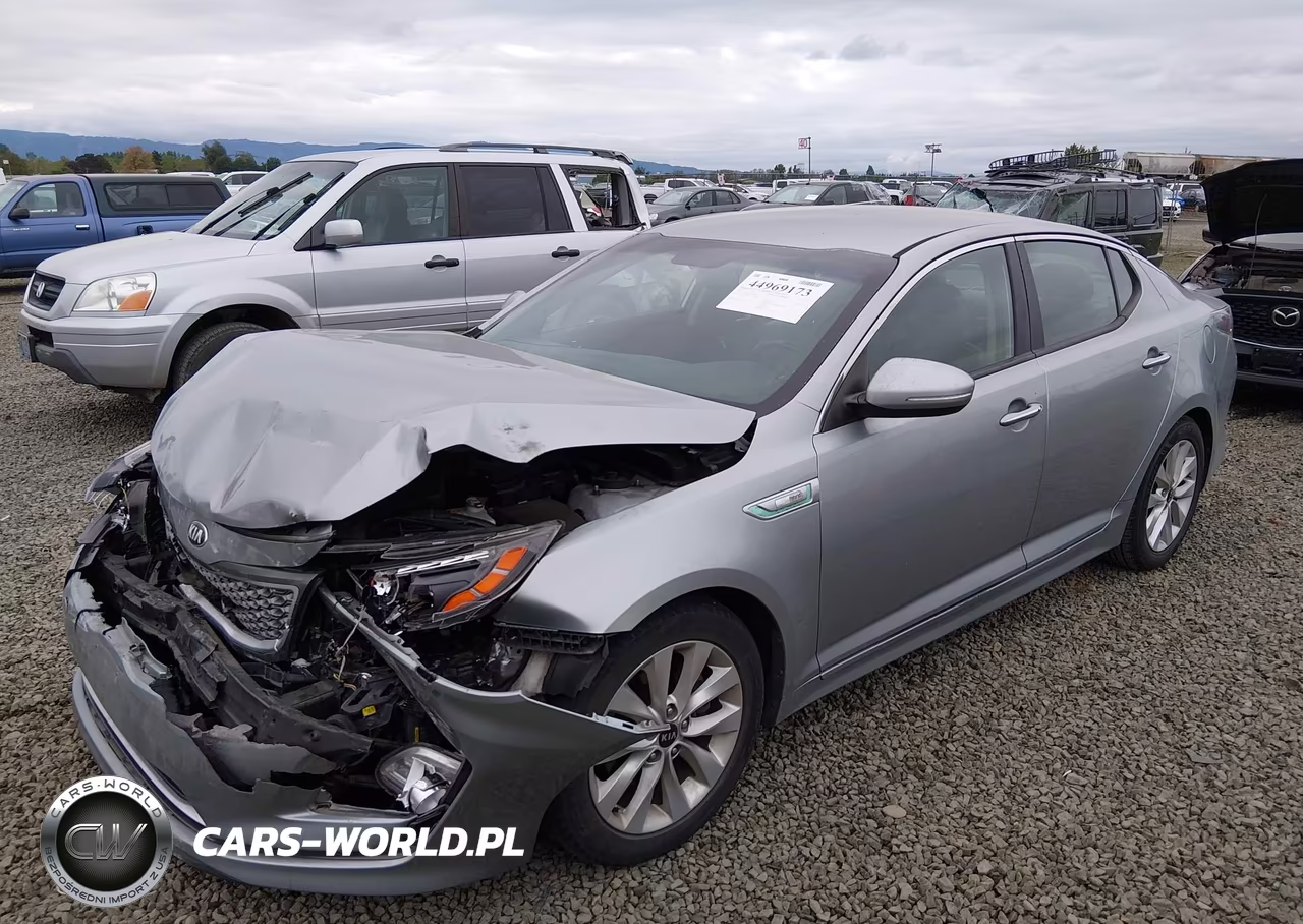 2015 Kia Optima Hybrid Ex VIN:KNAGN4AD7F5080818 - 2